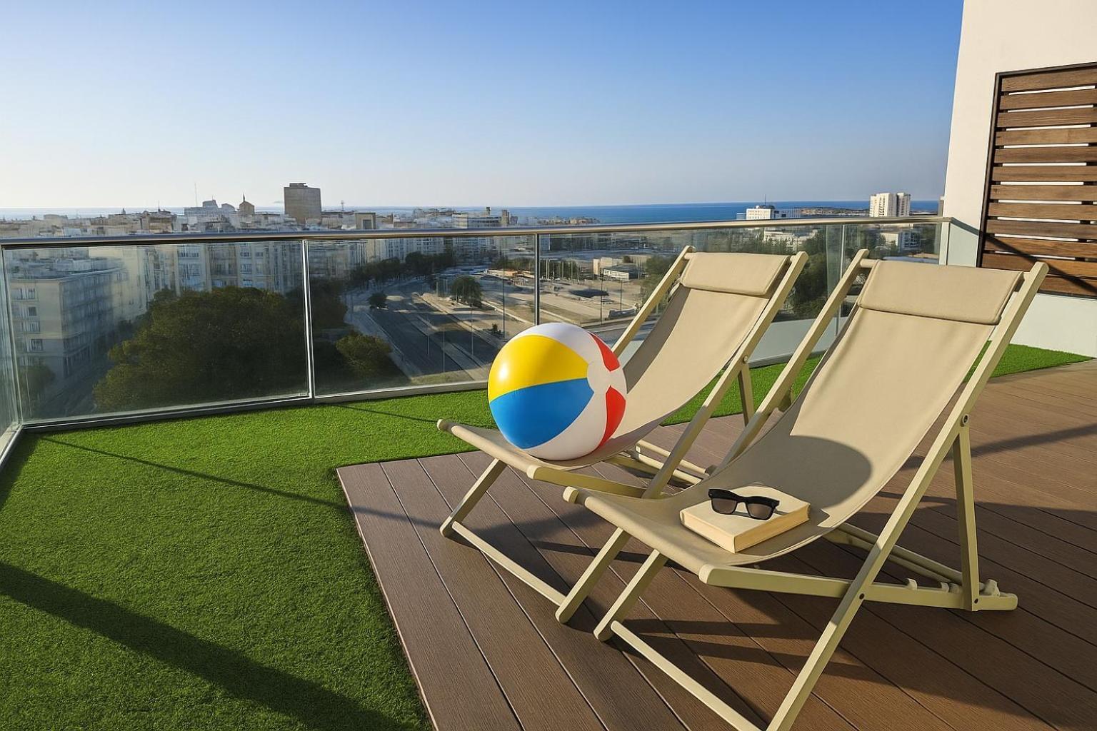 Апартаменти Skyline - Penthouse With 50M2 Private Terrace And Stunning Views Кадіс Екстер'єр фото